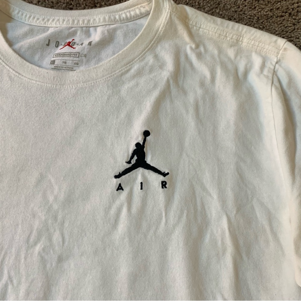 White Air Jordan T Shirt